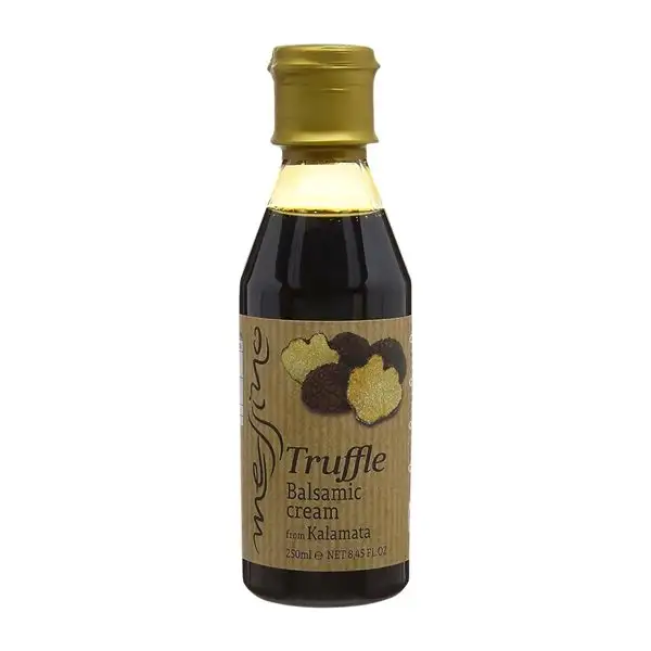 Vinagre Caja de 3 unidades Messino Balsámico, Crema Botellín 25 cl Trufa