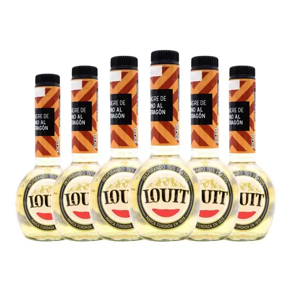 Vinagre Carbonell Louit Botellín 25 cl Estragón (Caja de 6 unidades)