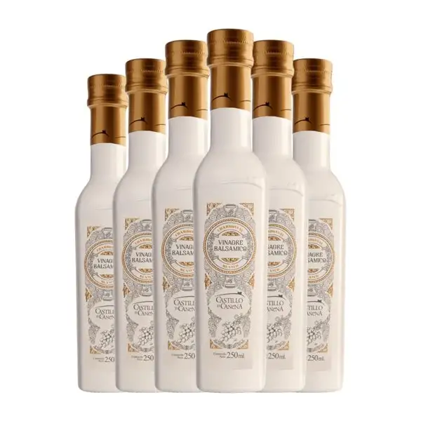 Vinagre Castillo de Canena Chardonnay Balsámico Botellín 25 cl Vidrio (Caja de 6 unidades)