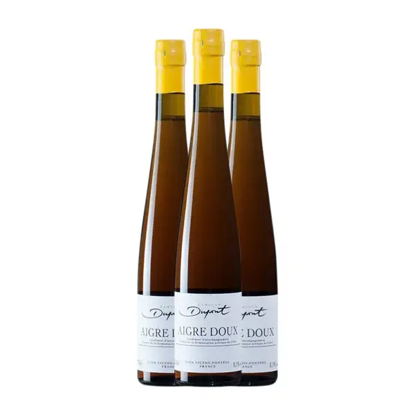 Vinagre Domaine Dupont Balsámico Media Botella 37 cl Manzana, Cider — Sidra (Caja de 3 unidades)