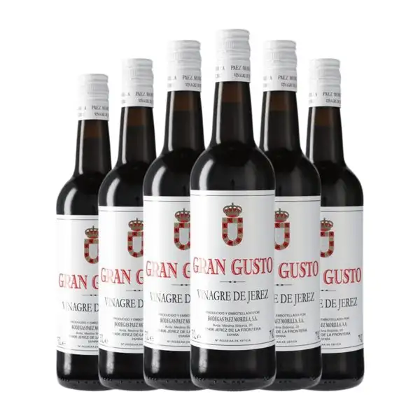 Vinagre Gran Gusto Jerez-Xérès-Sherry 75 cl (Caja de 6 unidades)
