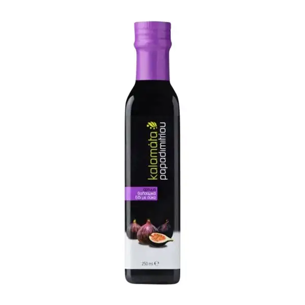 Vinagre Kalamata. Fig Papadimitriou Balsámico, Cream — Crema Botellín 25 cl