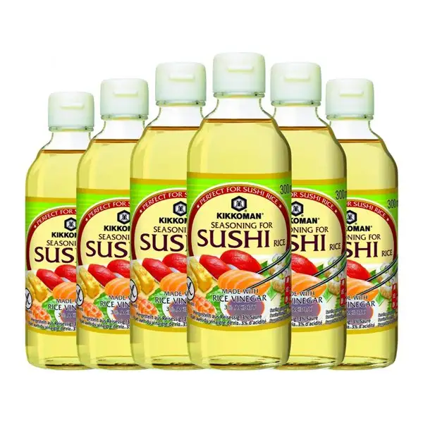 Vinagre Kikkoman Botellín Tercio 30 cl (Caja de 6 unidades)
