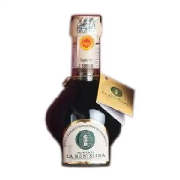 Vinagre La Bonissima Xarel·lo Vermell Modena Balsámico Extra Viejo Botellín Miniatura 10 cl