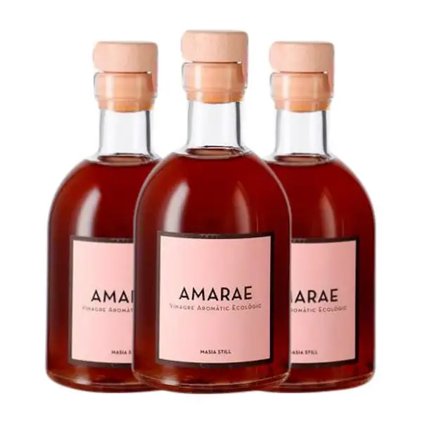 Vinagre Masia Still Amarae Eco — Ecológico Botellín 25 cl (Caja de 3 unidades)