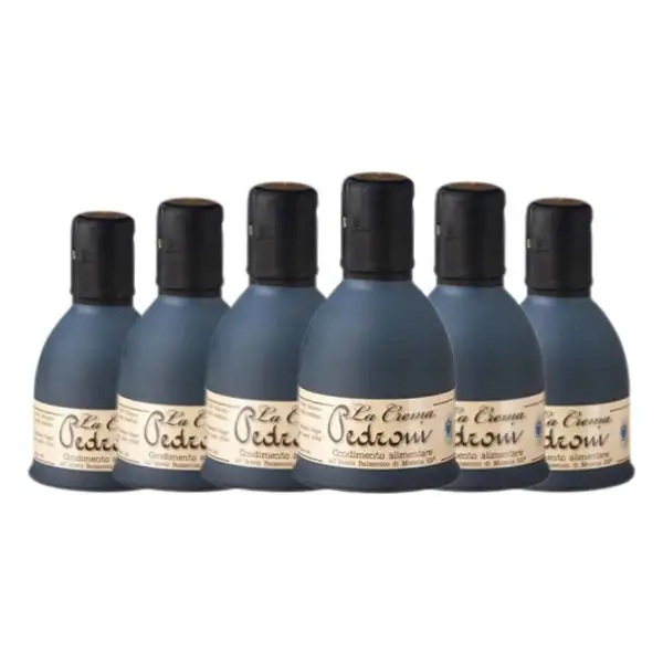 Vinagre Pedroni Crema Botellín 15 cl (Caja de 6 unidades)