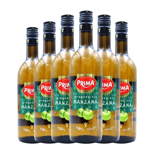 Vinagre Prima 75 cl Manzana (Caja de 6 unidades)