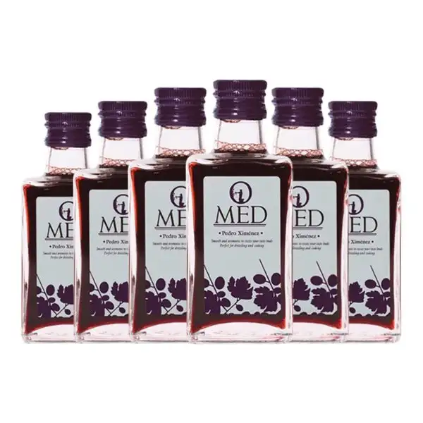 Vinagre Venchipa O-Med Pedro Ximénez Botellín 25 cl Vidrio (Caja de 6 unidades)