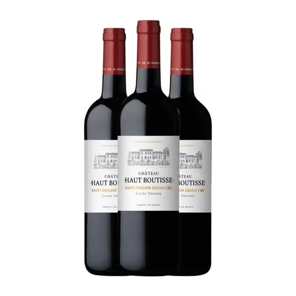 Xavier & Marc Milhade Château Haut Boutisse Merlot Seco Saint-Émilion Grand Cru 75 cl Vino Tinto (Caja de 3 unidades)