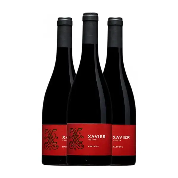 Xavier Vignon Vin de Pays Rasteau 75 cl Vino Tinto (Caja de 3 unidades)