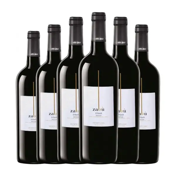 Zabù Syrah Trocken — Seco Sicilia 75 cl Vino Tinto (Caja de 6 unidades)