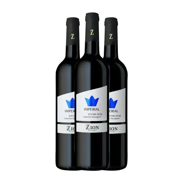 Zion Cabernet Sauvignon Imperial 75 cl Vino Tinto (Caja de 3 unidades)