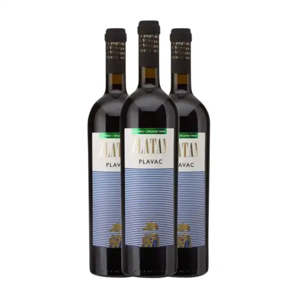 Zlatan Otok Srednja I Južna Plavac Organic — Ecológico 75 cl Vino Tinto (Caja de 3 unidades)