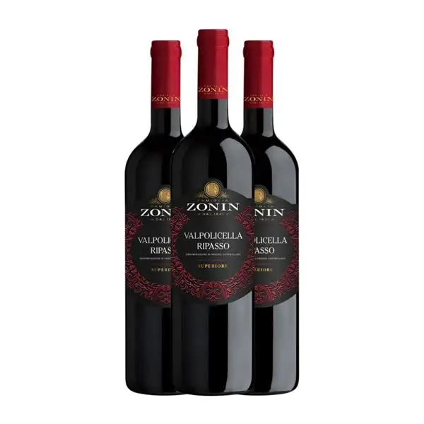 Zonin Valpolicella Ripasso Superiore — Superior 75 cl Vino Tinto (Caja de 3 unidades)