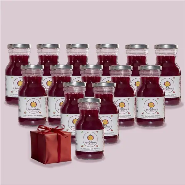 Zumo de granada ecológico: Pack 14 Botellas 200ml+ Regalito