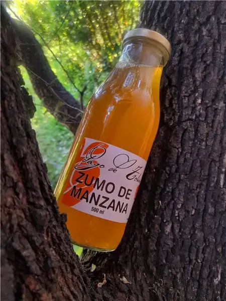 Zumo de manzana