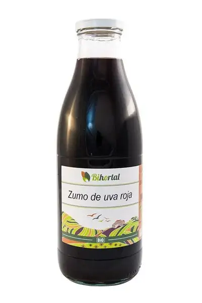 Zumo de uva roja 1L