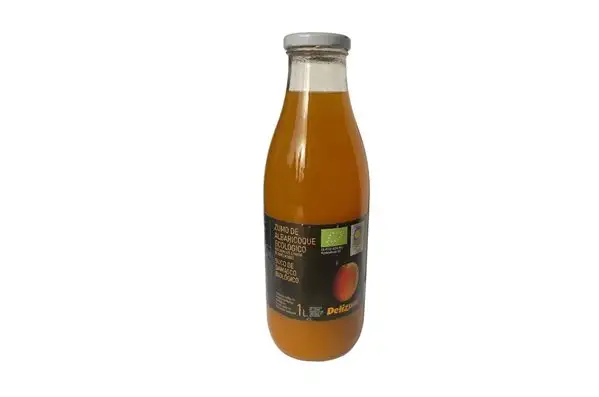 Zumo ecológico de albaricoque "Delizum" (1L)