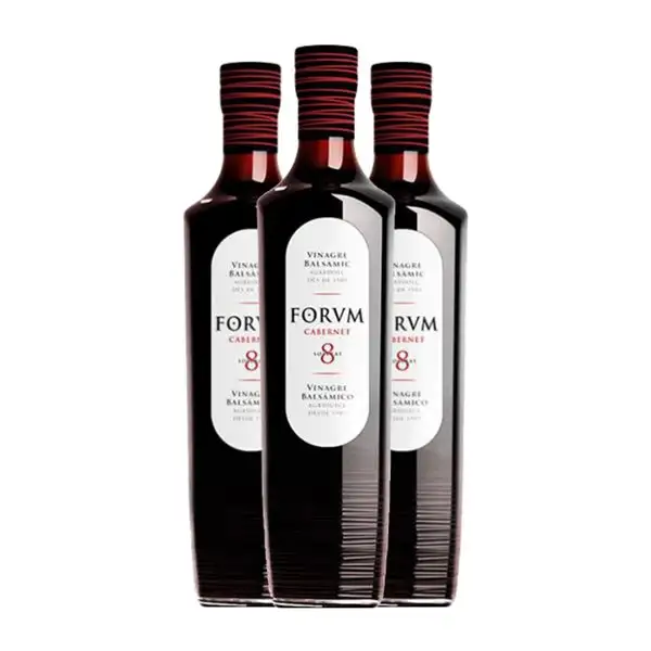 Vinagre Augustus Forum 8 Soleras Cabernet Sauvignon Penedès Balsámico 1 L (Caja de 3 unidades)