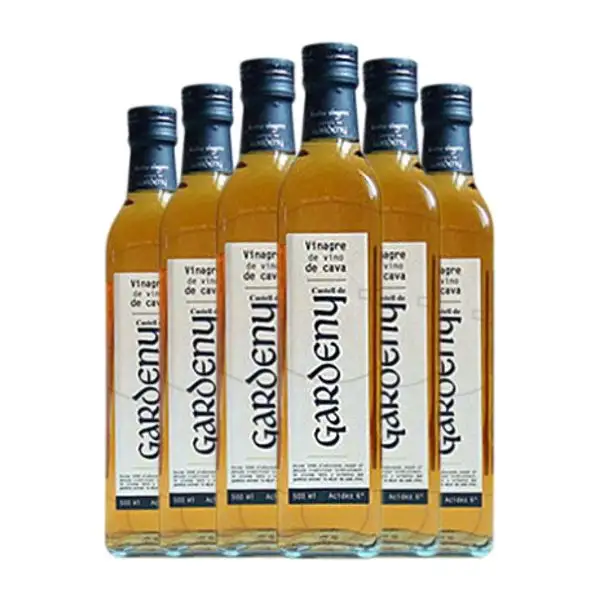 Vinagre Castell Gardeny Botella Medium 50 cl Cava (Caja de 6 unidades)