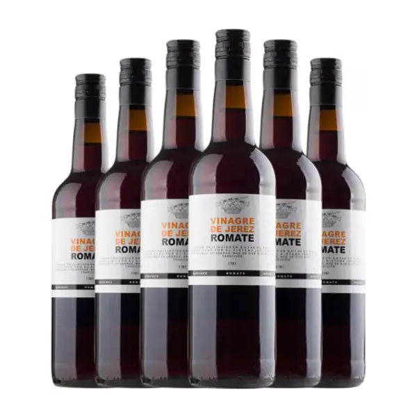 Vinagre Sánchez Romate Jerez-Xérès-Sherry 75 cl (Caja de 6 unidades)