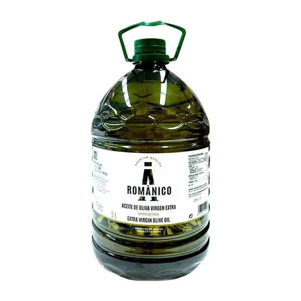 Aceite de Oliva Actel Románico Arbequina AOVE Virgen Extra Garrafa 5 L PET