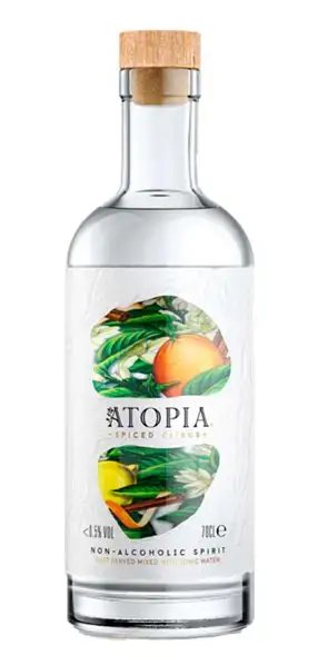 'Atopia Bebida Sin Alcohol Premium a Base de Botánicos'