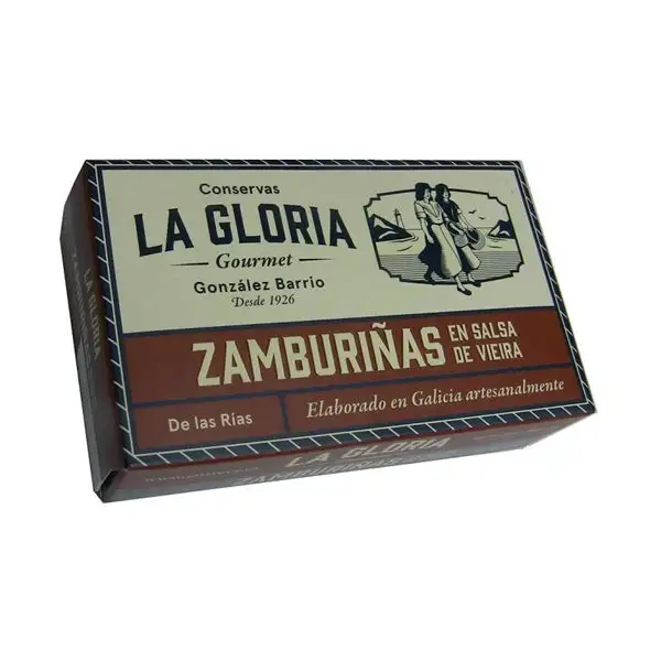 Zamburiñas en salsa de Vieira - La Gloria
