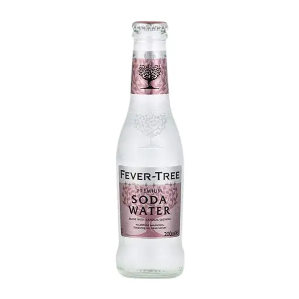 Refrescos Caja de 24 unidades Fever-Tree Botellín 20 cl Soda