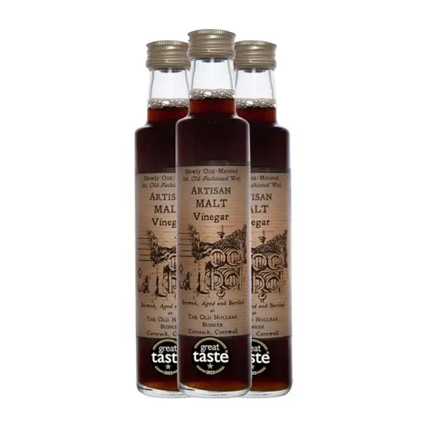 Vinagre Artisan Botellín 25 cl Malta (Caja de 3 unidades)