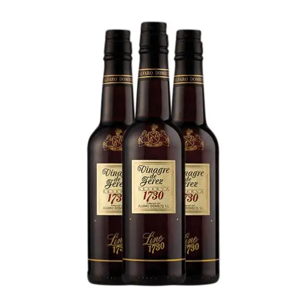 Vinagre Domecq 1730 Jerez-Xérès-Sherry Reserva Media Botella 37 cl (Caja de 3 unidades)