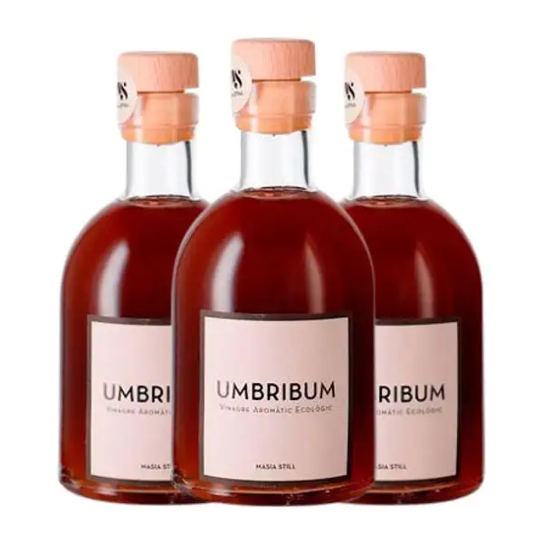 Vinagre Masia Still Umbribum Eco — Ecológico Botellín 25 cl (Caja de 3 unidades)