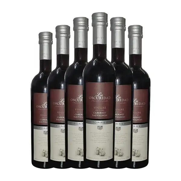 Vinagre Miguel Torres La Oscuridad Cabernet Sauvignon Botella Medium 50 cl (Caja de 6 unidades)