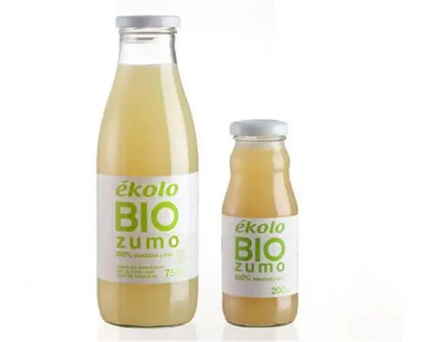 Zumo de kiwi y manzana BIO - Ékolo