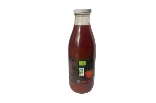 Zumo ecológico de tomate "Delizum" (1L)